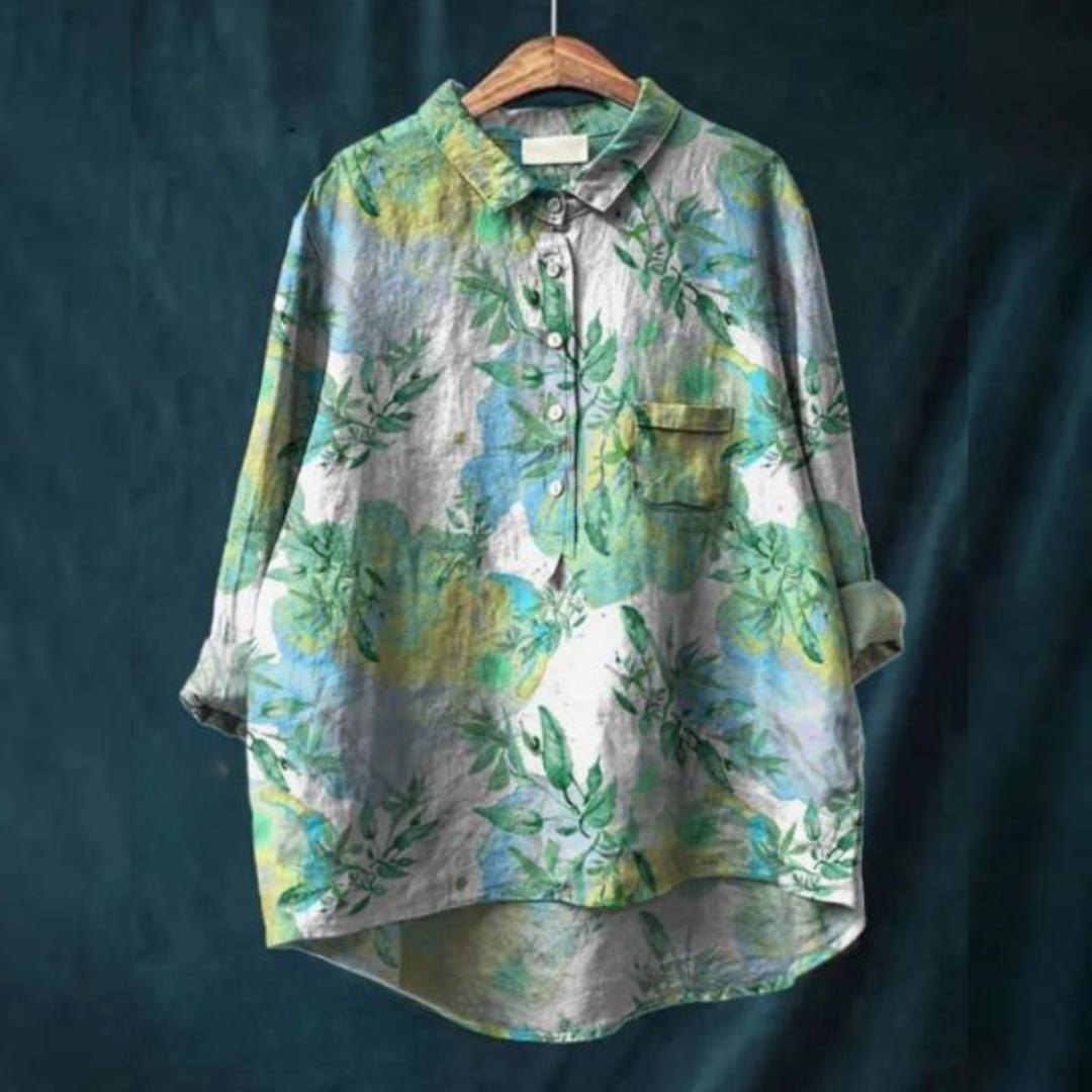 Bibi - Vrolijke blouse met bloemenprint |1+1 GRATIS|